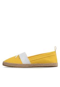 Calvin Klein Jeans Espadryle Espadrilles 1 YW0YW00576 Żółty. Kolor: żółty. Materiał: materiał #7