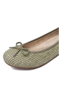 Rieker Baleriny CEO-43850-52 Zielony. Kolor: zielony. Materiał: materiał #7