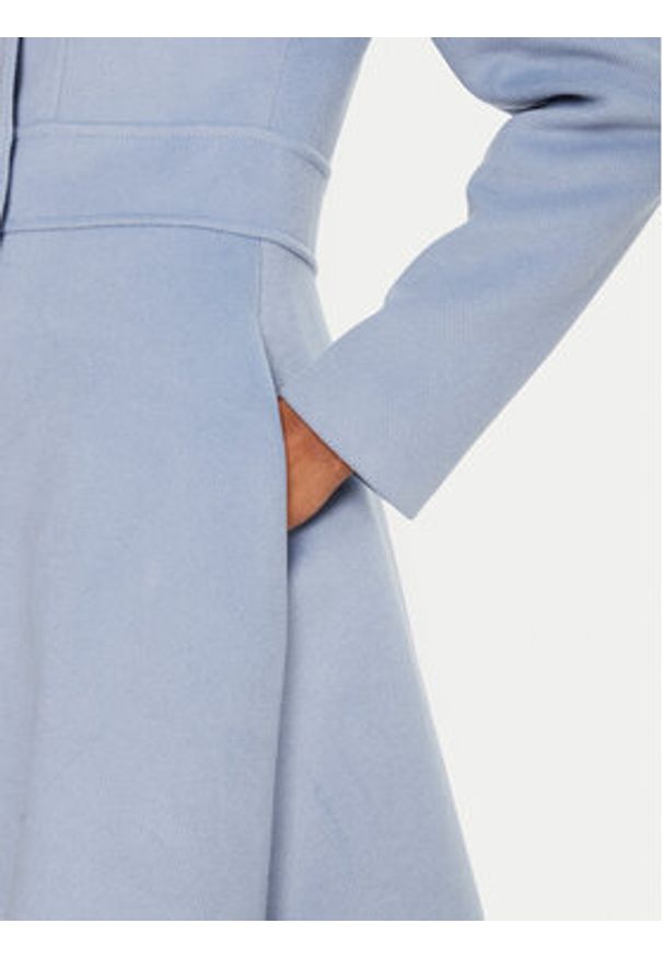 Rinascimento Płaszcz przejściowy CFC0125851003 Błękitny Slim Fit. Kolor: niebieski. Materiał: syntetyk