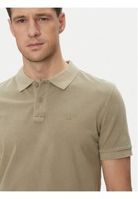 JOOP! Jeans Polo 15 JJJ-02Ambrosian 30045619 Beżowy Modern Fit. Typ kołnierza: polo. Kolor: beżowy. Materiał: bawełna