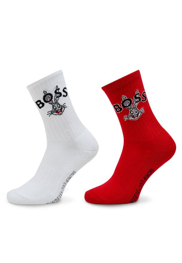 BOSS - Skarpety męskie Boss. Wzór: kolorowy