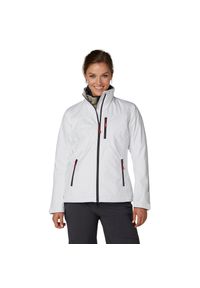 Kurtka damska Helly Hansen crew. Kolor: biały. Sport: turystyka piesza