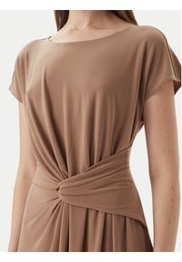 Joseph Ribkoff Sukienka codzienna 261146 Beżowy Relaxed Fit. Okazja: na co dzień. Kolor: beżowy. Materiał: syntetyk. Typ sukienki: proste. Styl: casual #3