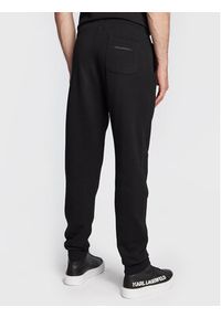 Karl Lagerfeld - KARL LAGERFELD Spodnie dresowe 705027 524910 Czarny Regular Fit. Kolor: czarny. Materiał: bawełna, dresówka #2