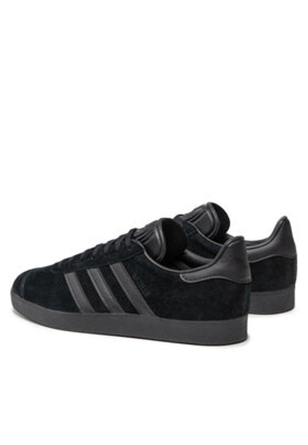 Adidas - adidas Sneakersy Gazelle CQ2809 Czarny. Kolor: czarny. Materiał: zamsz, skóra. Model: Adidas Gazelle