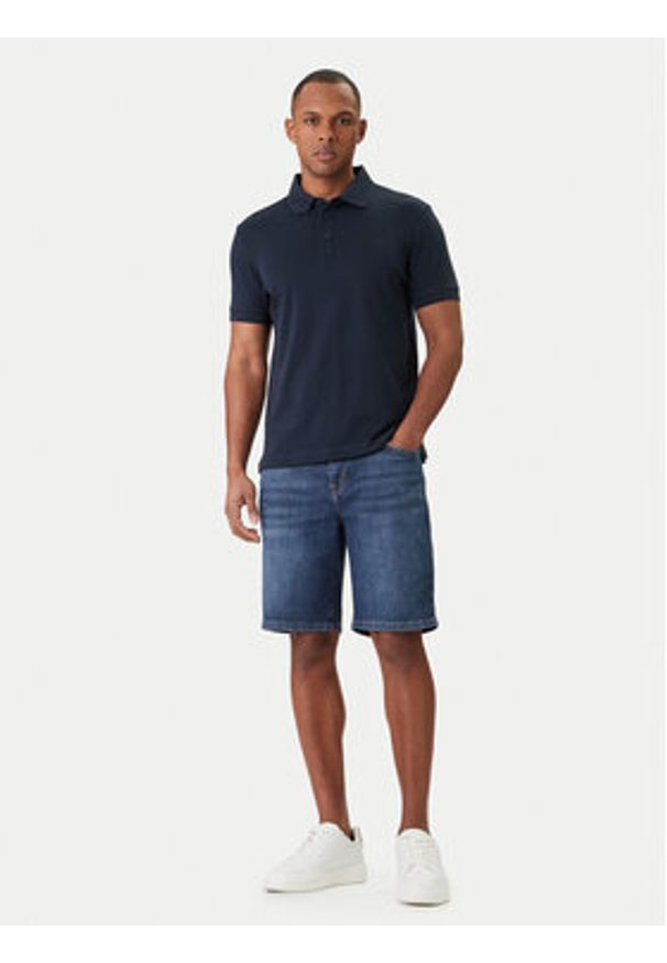 JOOP! Polo Primo 30046975 Granatowy Modern Fit. Typ kołnierza: polo. Kolor: niebieski. Materiał: bawełna