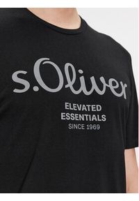 s.Oliver T-Shirt 2139909 Szary Regular Fit. Kolor: szary. Materiał: bawełna #5