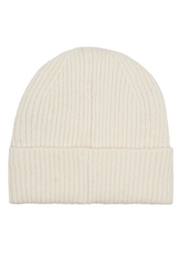 Calvin Klein Jeans Czapka Thick Embroidery Beanie K60K612321 Écru. Materiał: materiał
