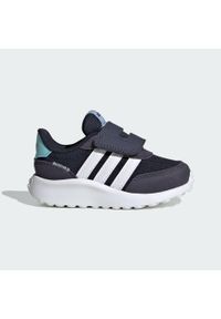 Buty dziecięce do biegania Adidas RUN 70s AC I. Kolor: niebieski, wielokolorowy, czarny, biały. Sport: bieganie