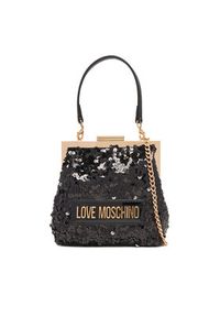 Love Moschino - LOVE MOSCHINO Torebka JC4146PP0NKK100A Czarny. Kolor: czarny #4