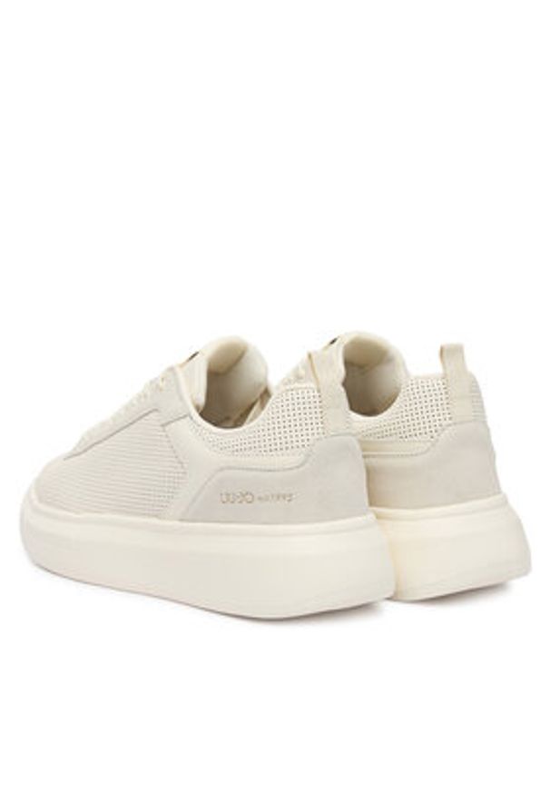 Liu Jo Sneakersy 7B6001 PX355 Écru. Materiał: skóra