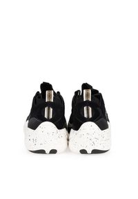 Antony Morato Sneakersy | MMFW01236-LE500089 | Mężczyzna | Czarny. Nosek buta: okrągły. Kolor: czarny. Materiał: tkanina, skóra