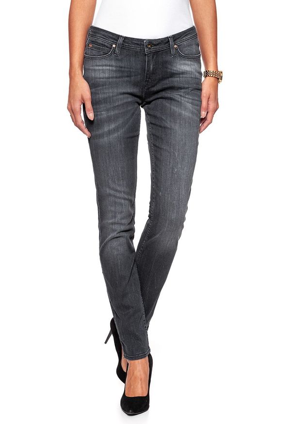 Lee - SPODNIE DAMSKIE LEE Emlyn Dark Grey L370GZKU