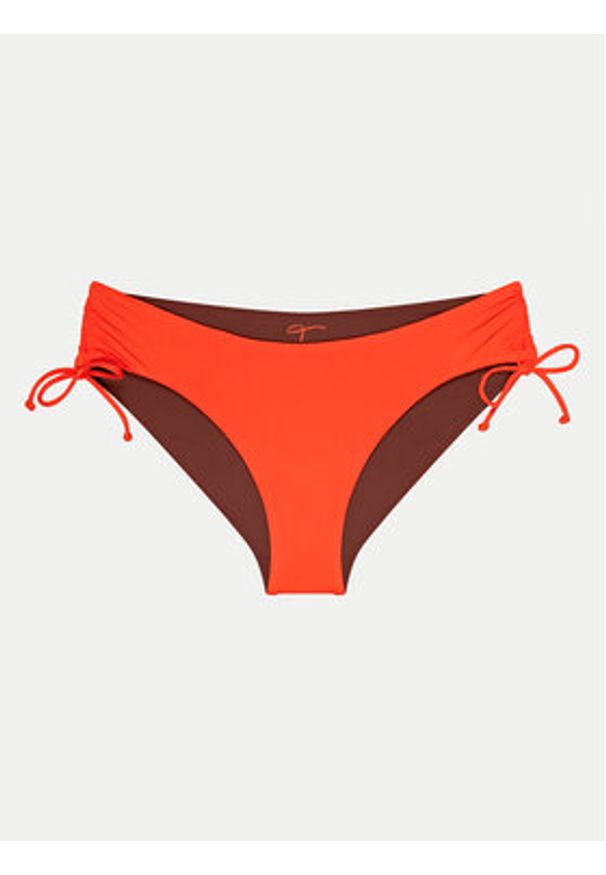 Triumph Dół od bikini Free Smart 10217805 Pomarańczowy. Kolor: pomarańczowy. Materiał: syntetyk