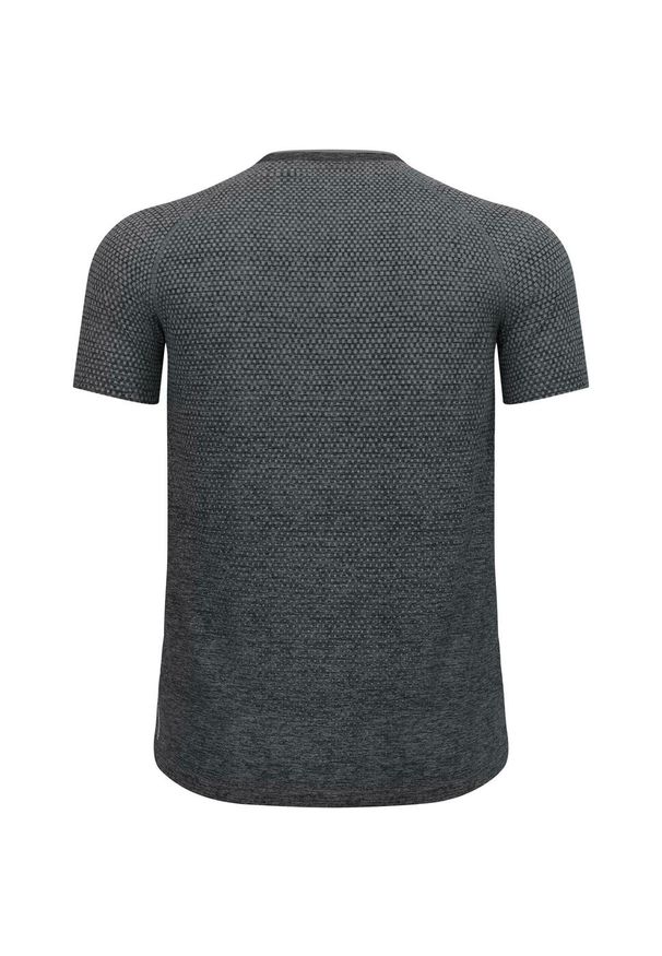Koszulka męska Odlo T-shirt crew neck s/s ESSENTIAL SEAMLESS. Kolor: szary. Sport: turystyka piesza
