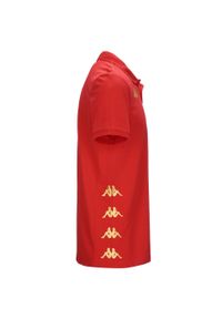 Polo Kappa Gastio. Typ kołnierza: polo. Kolor: czerwony #2