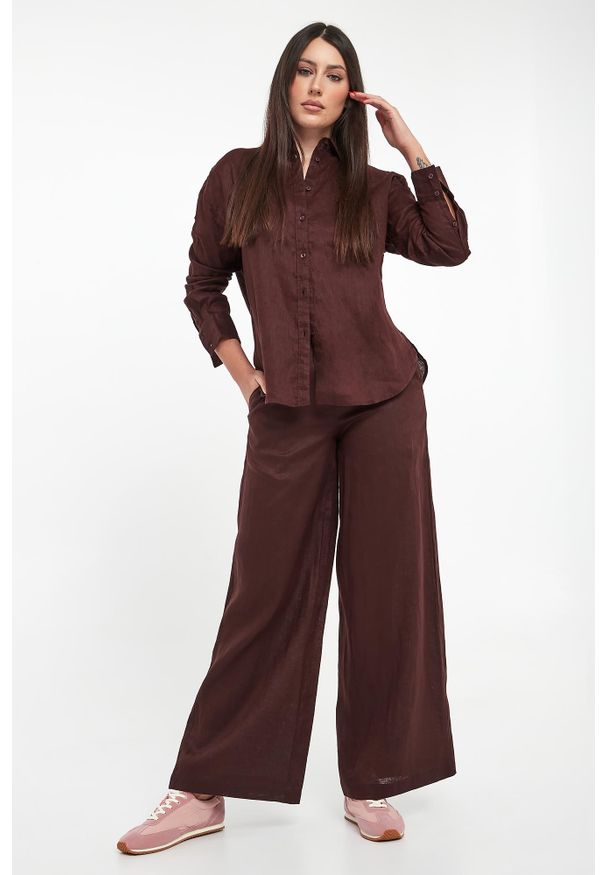 Ecoalf - Koszula damska lniana Daria ECOALF. Materiał: len