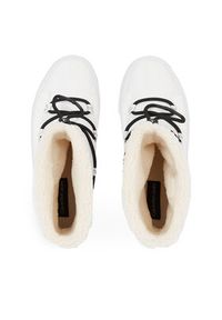Calvin Klein Jeans Śniegowce Bold Vulc Flatf Snow Boot Wn YW0YW01181 Biały. Kolor: biały. Materiał: materiał #3