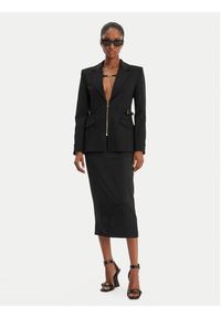 Versace Jeans Couture Marynarka 80HAQ750 J0092 Czarny Regular Fit. Kolor: czarny. Materiał: syntetyk #4