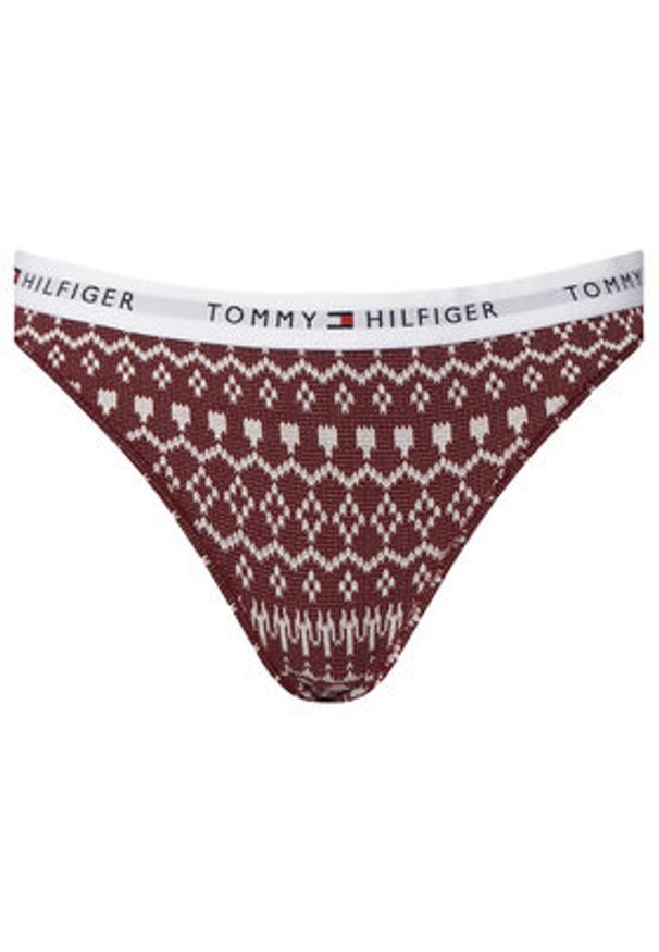TOMMY HILFIGER - Tommy Hilfiger Komplet fig UW0UW06133 Kolorowy. Materiał: bawełna. Wzór: kolorowy