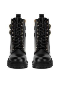 DeeZee Trzewiki HY60208-4 Czarny. Kolor: czarny. Materiał: skóra #7