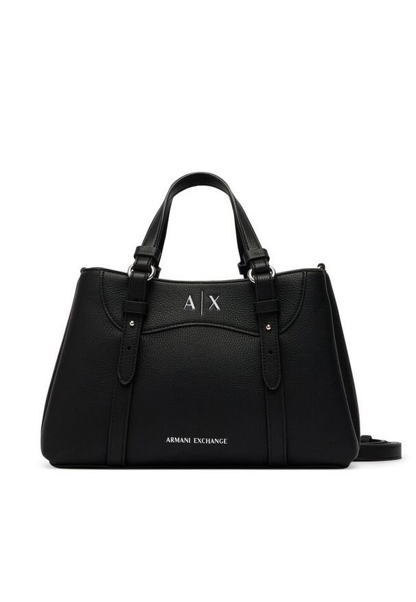 Torebka Armani Exchange. Kolor: czarny