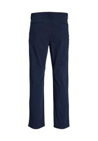 Jack & Jones - Jack&Jones Spodnie materiałowe Kane Bowie 12218621 Granatowy Loose Fit. Kolor: niebieski. Materiał: bawełna #6