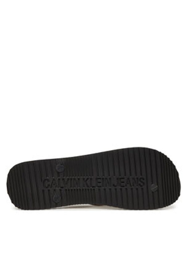 Calvin Klein Jeans Japonki Beach Sandal Transparent Tpu YM0YM01267 Czarny. Kolor: czarny