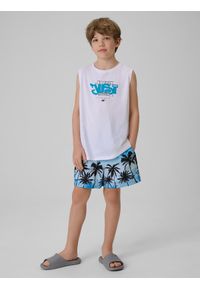 4f - 4F Spodenki plażowe boardshorty chłopięce - multikolor 158/164 (12-14 lat). Kolor: wielokolorowy #1