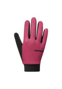 SHIMANO - Damskie rękawiczki rowerowe EXPLORER FF, różowe. Kolor: różowy. Sezon: lato, jesień, wiosna. Sport: kolarstwo