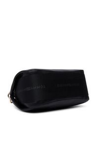 TOMMY HILFIGER - Tommy Hilfiger Torebka Th Logotape Mini Satchel AW0AW18743 Czarny. Kolor: czarny. Materiał: skórzane #3
