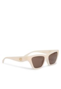 Okulary przeciwsłoneczne Coach. Kolor: kremowy #1