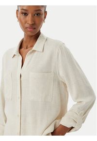 only - ONLY Koszula Asmin 15349102 Beżowy Regular Fit. Kolor: beżowy. Materiał: wiskoza #4
