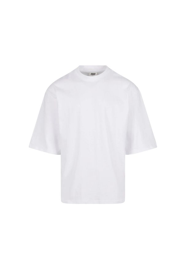 Urban Classics - Męska Organiczna Koszulka Oversize. Kolor: biały. Sport: turystyka piesza