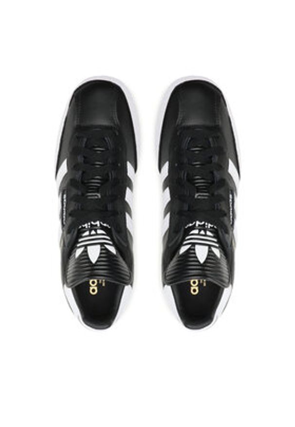 Adidas - adidas Sneakersy Samba Super 19099 Czarny. Kolor: czarny. Materiał: skóra