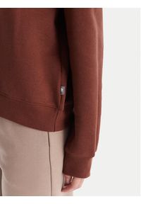 New Balance Bluza WT53516 Brązowy Relaxed Fit. Kolor: brązowy. Materiał: syntetyk, bawełna #3