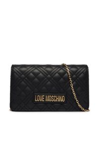 Love Moschino - LOVE MOSCHINO Torebka JC4079PP1OLA0000 Czarny. Kolor: czarny. Materiał: skórzane #1