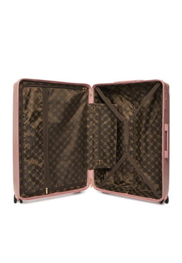 Nine West Walizka duża CEO-NW-L-007-09 PINK Różowy. Kolor: różowy