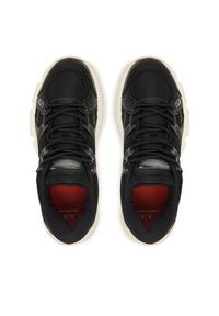 Armani Exchange Sneakersy XM001678 AF19226 UC001 Czarny. Kolor: czarny. Materiał: skóra #6