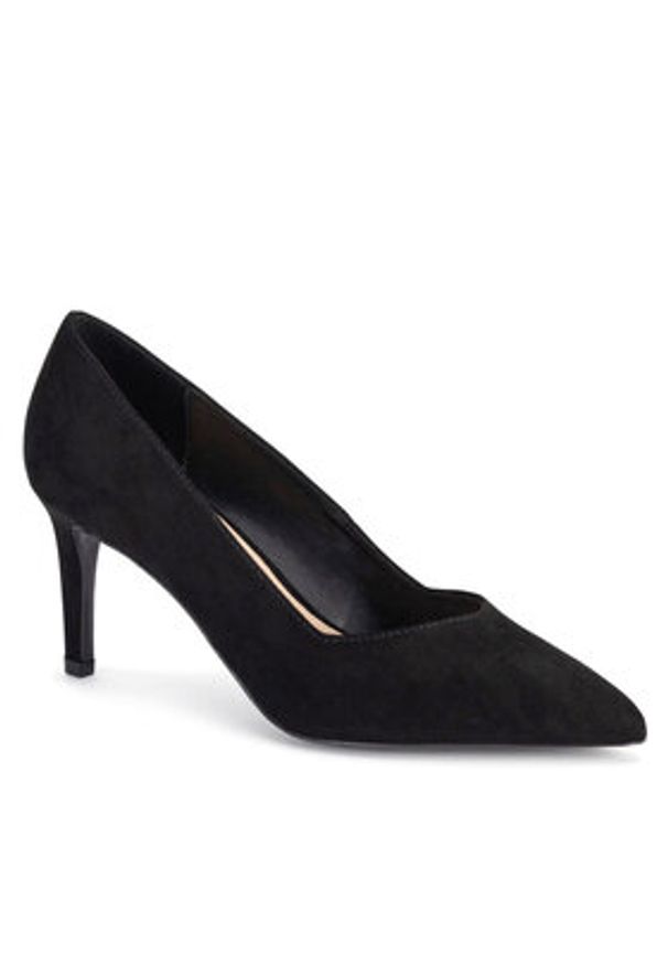 Jenny Fairy Szpilki WFA3003-1 Czarny. Kolor: czarny. Materiał: materiał. Obcas: na szpilce