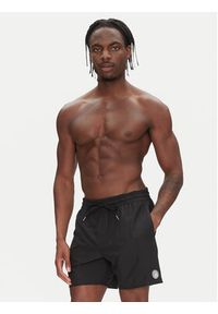 Volcom Szorty kąpielowe Lido A2512503 Czarny Regular Fit. Kolor: czarny. Materiał: syntetyk