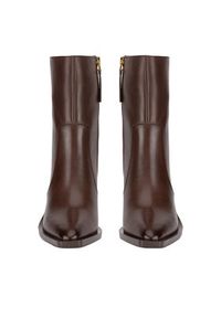 Gino Rossi Botki WGA3323-1Z Brązowy. Kolor: brązowy. Materiał: skóra #3