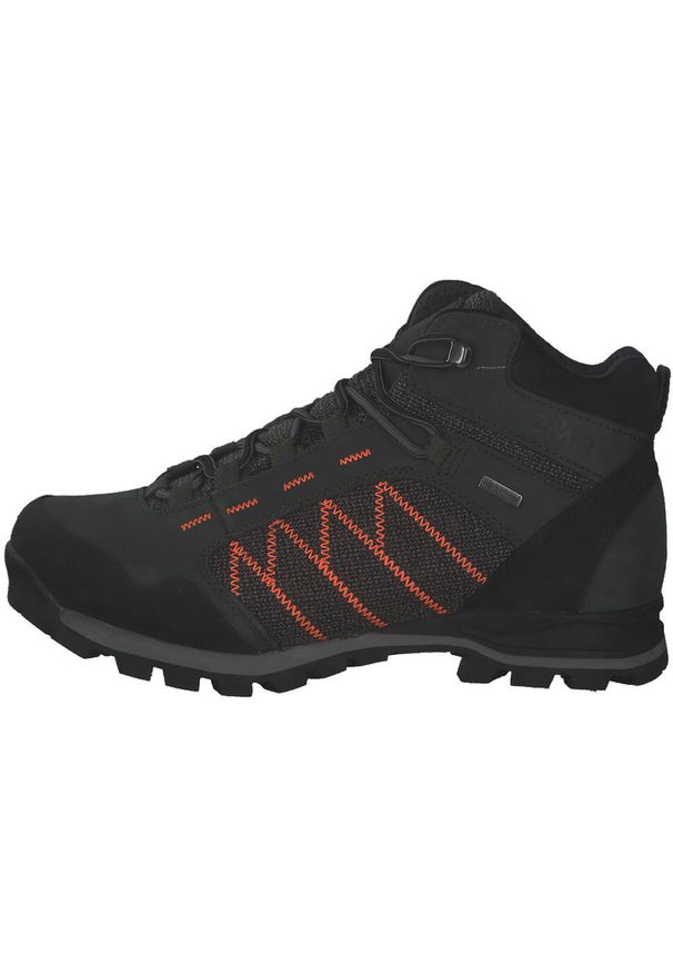 Buty trekkingowe męskie CMP Thiamat Mid 2.0 Wp. Kolor: wielokolorowy, szary, pomarańczowy. Materiał: materiał, syntetyk. Sport: turystyka piesza