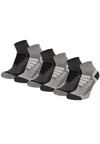 XTREME SOCKSWEAR - Skarpety turystyczne Quarter Xtreme , 6 par. Multi szare. Kolor: szary. Sport: turystyka piesza #1