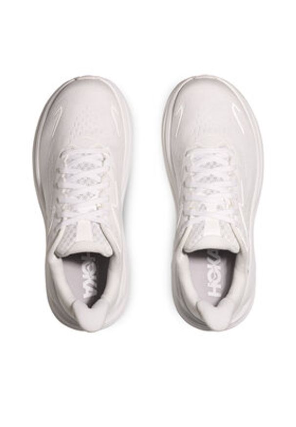HOKA - Hoka Buty do biegania Clifton 10 1162031 Biały. Kolor: biały. Materiał: materiał