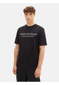 Tom Tailor Denim T-Shirt 1037683 Czarny Regular Fit. Kolor: czarny. Materiał: bawełna #1