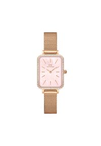 Zegarek Daniel Wellington. Kolor: złoty, różowy, wielokolorowy. Materiał: mesh