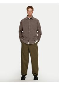 Selected Homme Koszula Gowen 16090182 Szary Regular Fit. Kolor: szary. Materiał: bawełna #4