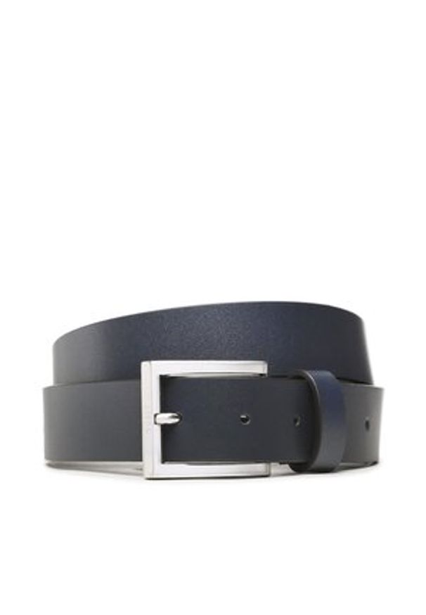 Pasek Męski Guess - Not Coordinated Belts BM7573 LEA35 BLU. Kolor: niebieski. Materiał: skóra