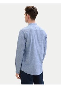 Tom Tailor Koszula 1040140 Niebieski Regular Fit. Kolor: niebieski. Materiał: bawełna #5